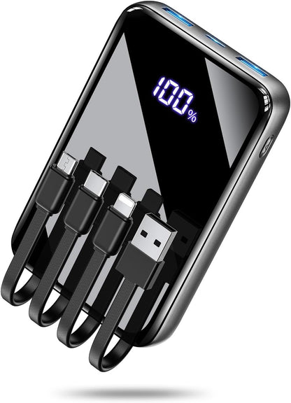 Portable Charger Power Bank 60000mAh, 50% Smaller Fast-Charge Battery Pack