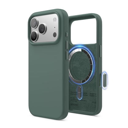 elago Premium Magnetic Silicone Case for iPhone 18 Pro & iPhone 17 Pro