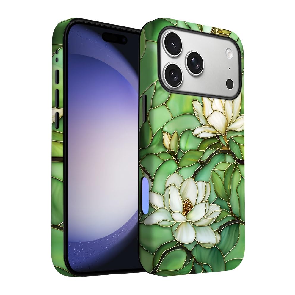for iPhone 17 Pro Max/iPhone 18 Pro Max Case | Beige Navy Blue Stars | Slim Drop Protection Design