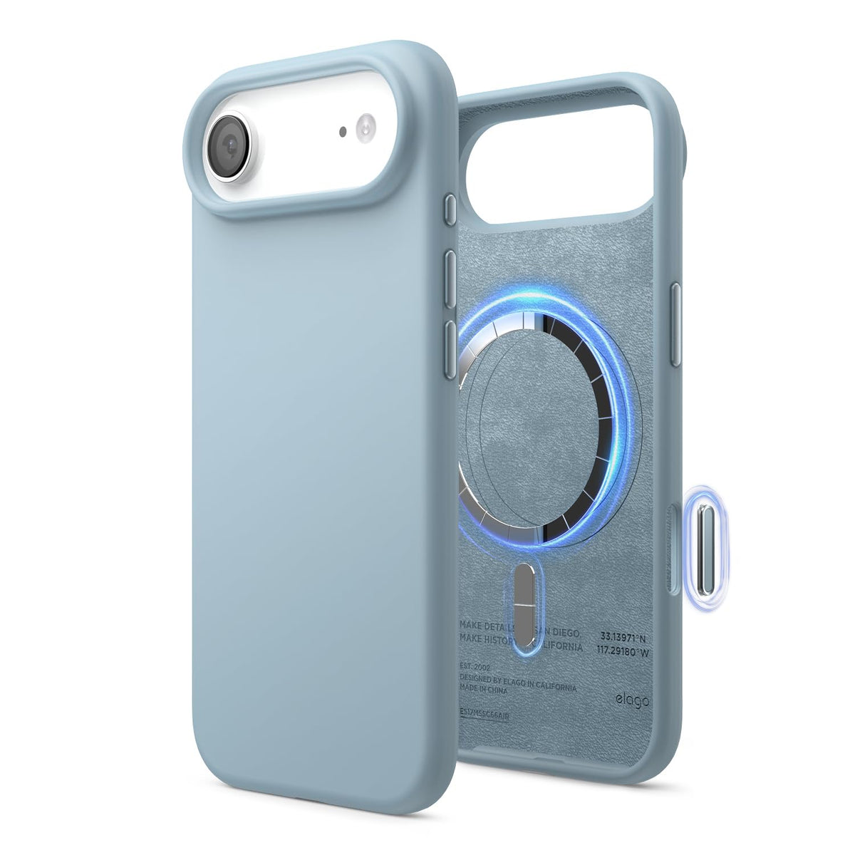 elago Premium Magnetic Silicone Case for iPhone 18 Pro & iPhone 17 Pro