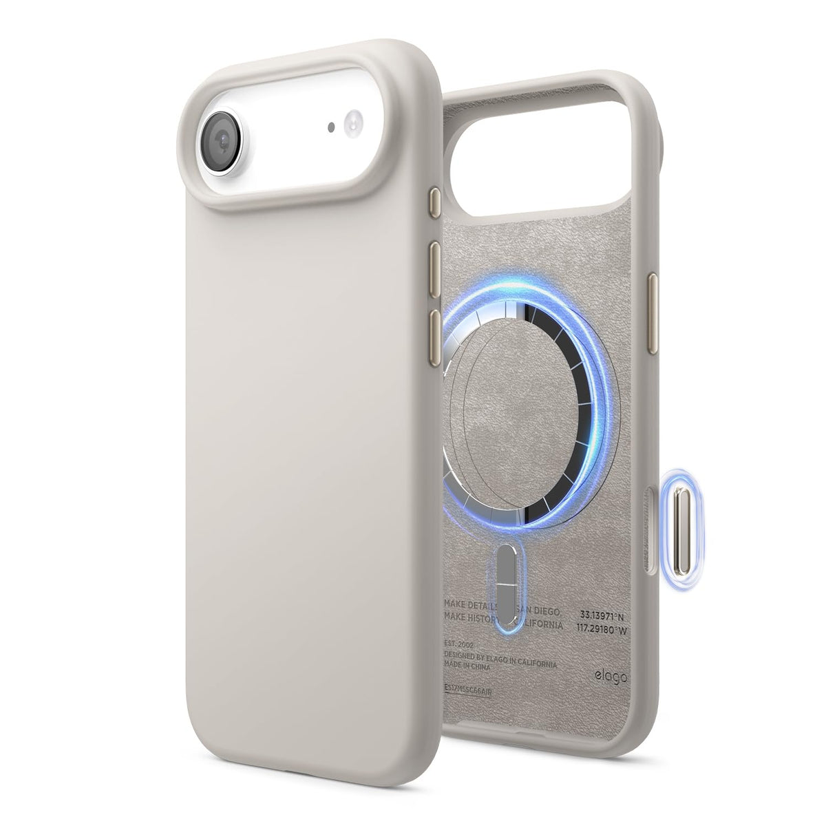 elago Premium Magnetic Silicone Case for iPhone 18 Pro & iPhone 17 Pro