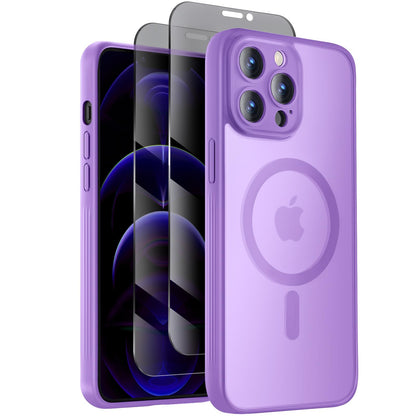 Symcele Designed for iPhone 16 Pro Max Case, Black