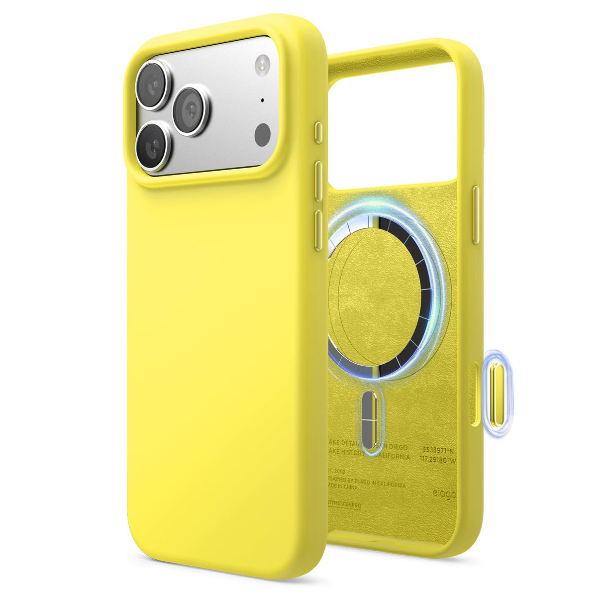 elago Premium Magnetic Silicone Case for iPhone 18 Pro & iPhone 17 Pro