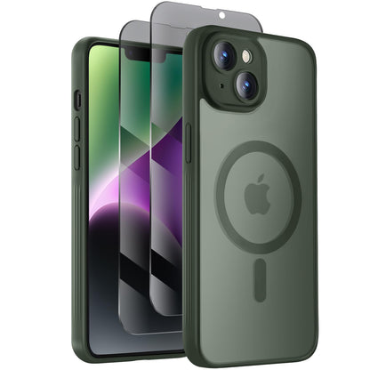 Symcele Designed for iPhone 16 Pro Max Case, Black