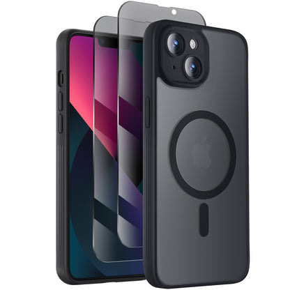 Symcele Designed for iPhone 16 Pro Max Case, Black