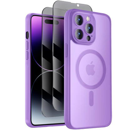 Symcele Designed for iPhone 16 Pro Max Case, Black