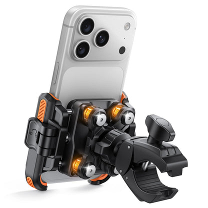 Lamicall Motorcycle Bike Phone Mount with Upgrade Vibration Dampener