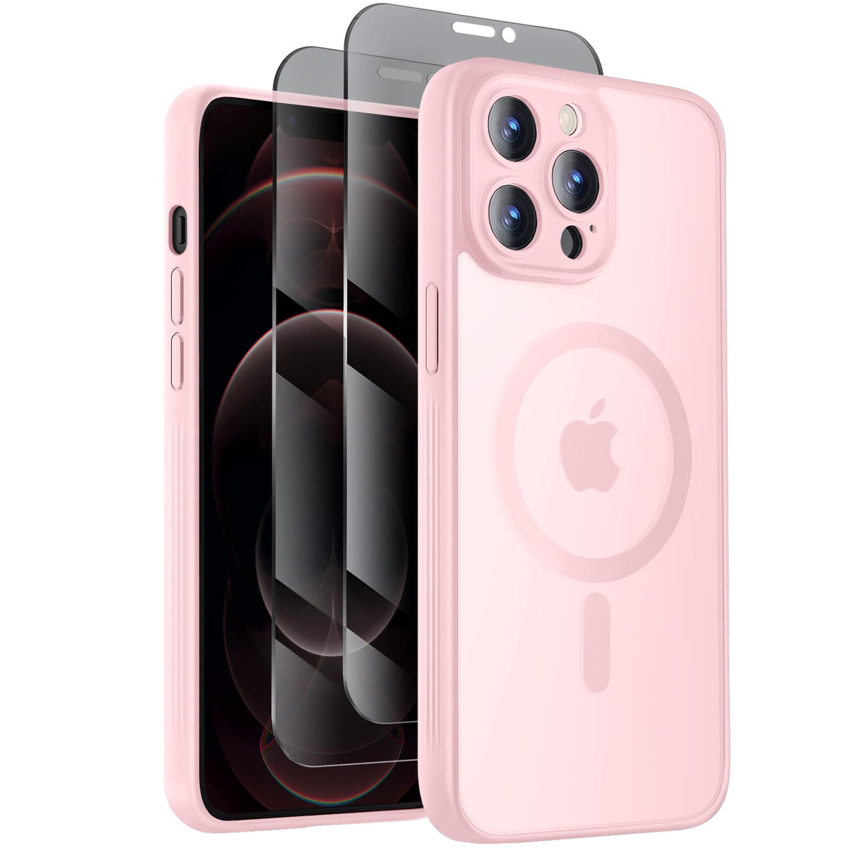 Symcele Designed for iPhone 16 Pro Max Case, Black