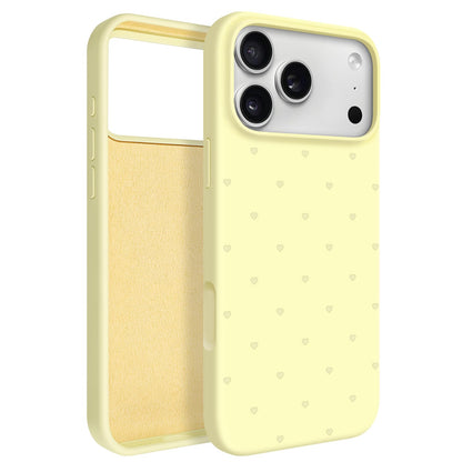 Newseego for iPhone 17 Pro Max Case with Camera Control Button, Solid Color Liquid Silicone Case for Women Girls Men Anti-Scratch Lining Shockproof Drop Protective Cover for iPhone 17 Pro Max-Yellow