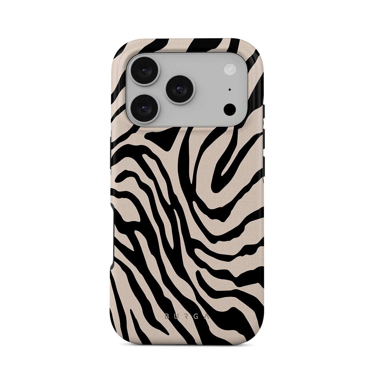 BURGA Unisex Phone Case for iPhone 17 Pro – Dual-Layer Hybrid Design with Shock-Absorbing Silicone & Durable Exterior, Scratch-Resistant Finish and Raised Bezel Edge for Screen Protection & Daily Use