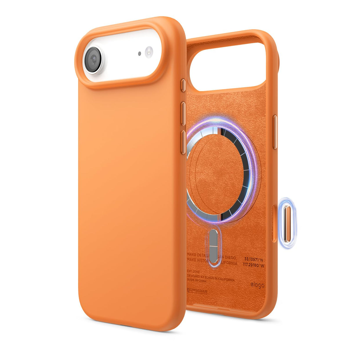 elago Premium Magnetic Silicone Case for iPhone 18 Pro & iPhone 17 Pro
