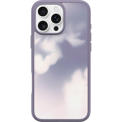 OtterBox iPhone 16 Pro Symmetry Series Clear Case - Floral Romance Blue