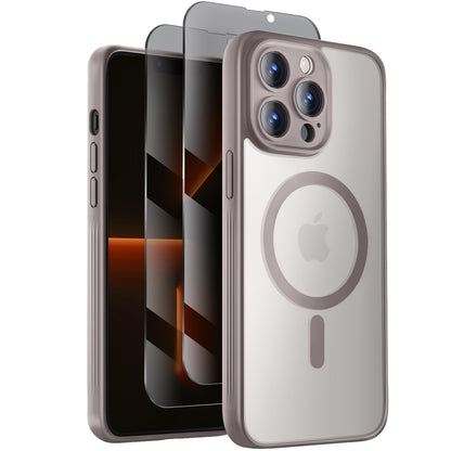 Symcele Designed for iPhone 16 Pro Max Case, Black