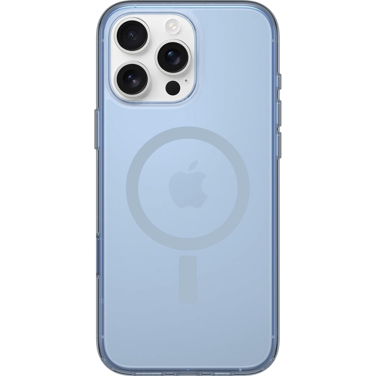 OtterBox iPhone 16 Pro Symmetry Series Clear Case - Floral Romance Blue