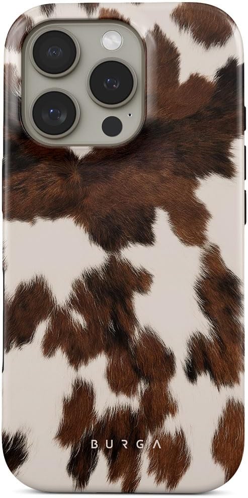 BURGA Unisex Phone Case for iPhone 17 Pro – Dual-Layer Hybrid Design with Shock-Absorbing Silicone & Durable Exterior, Scratch-Resistant Finish and Raised Bezel Edge for Screen Protection & Daily Use