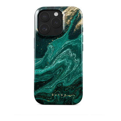 BURGA Unisex Phone Case for iPhone 17 Pro – Dual-Layer Hybrid Design with Shock-Absorbing Silicone & Durable Exterior, Scratch-Resistant Finish and Raised Bezel Edge for Screen Protection & Daily Use