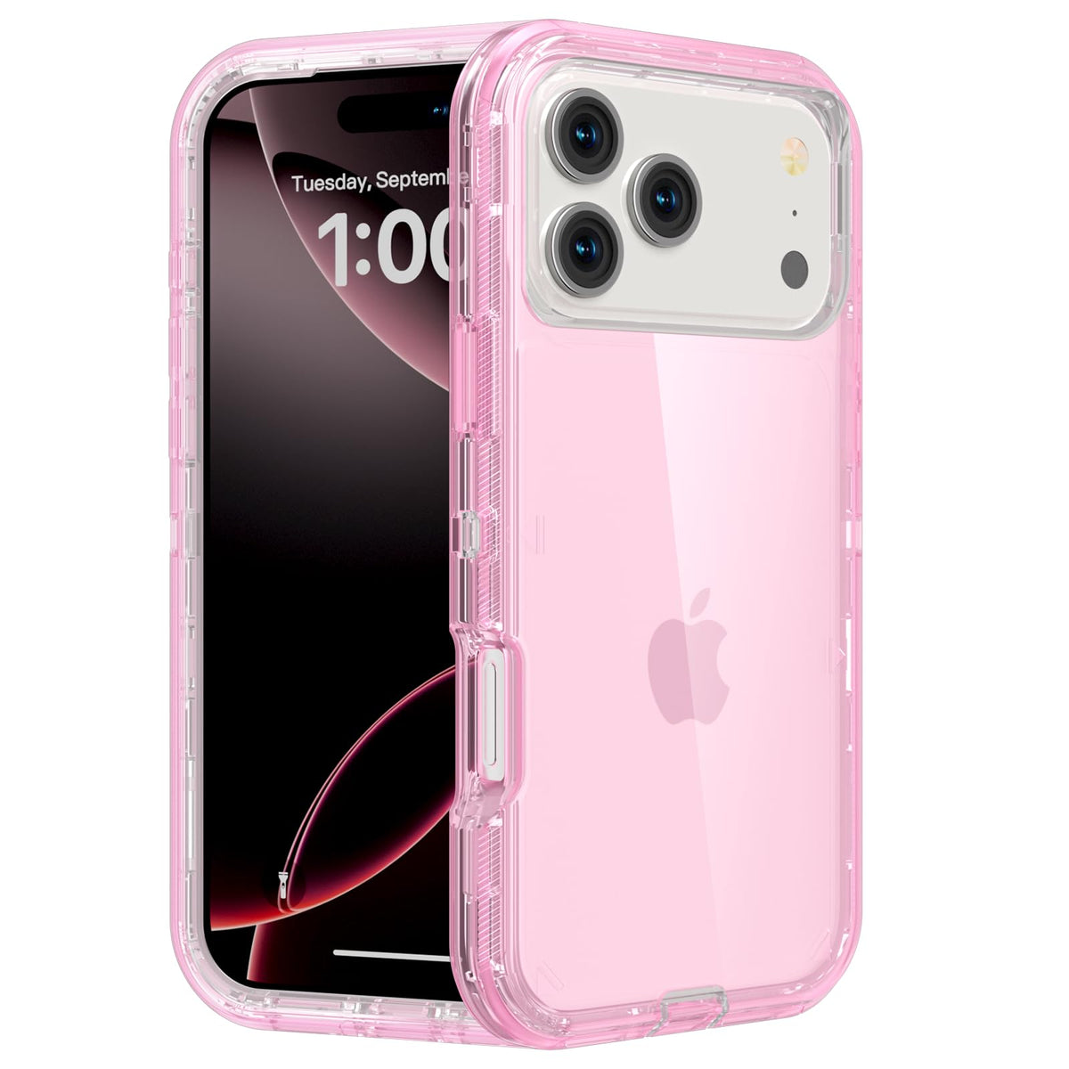 Follaroma for iPhone 16 Plus Case, Shockproof, Crystal Clear