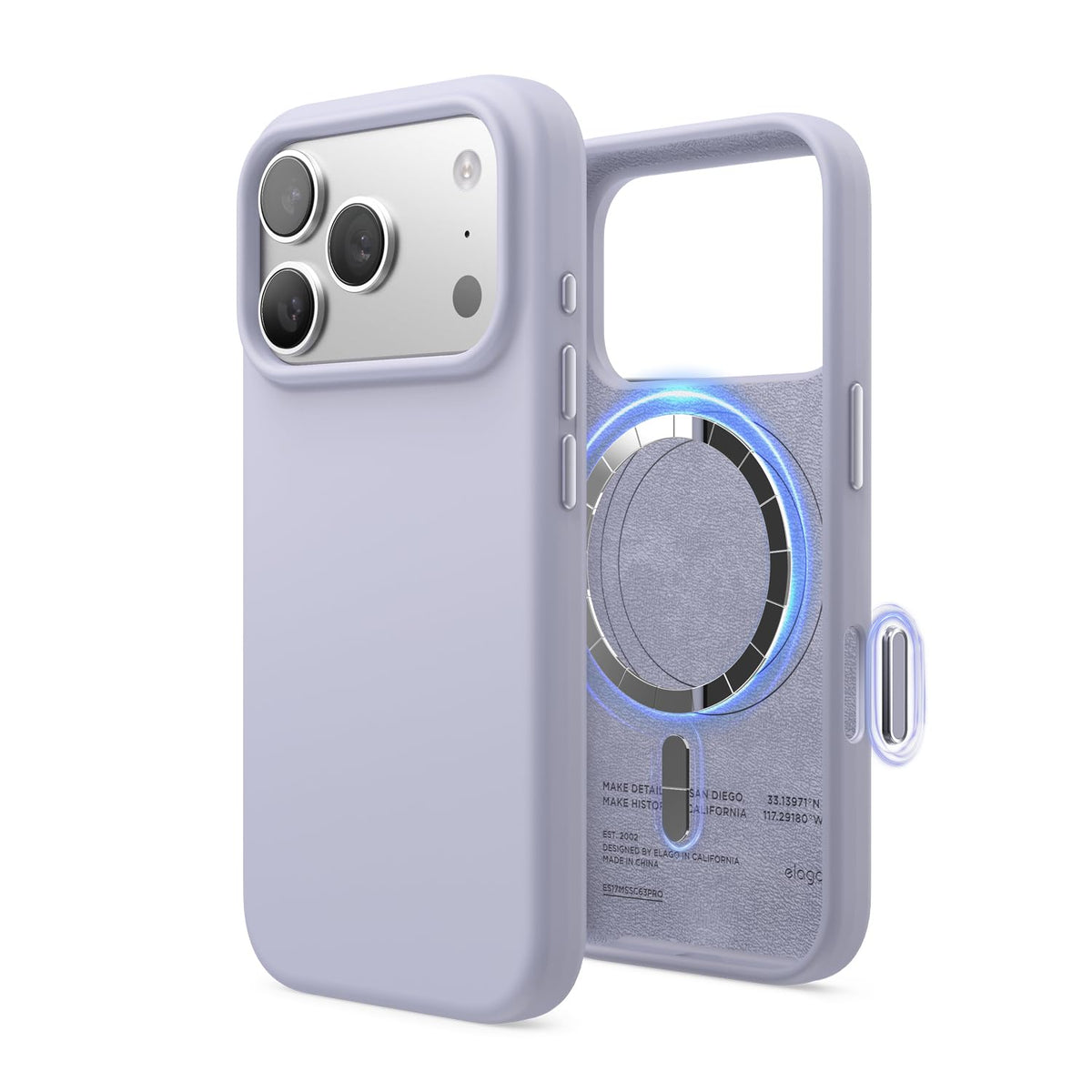 elago Premium Magnetic Silicone Case for iPhone 18 Pro & iPhone 17 Pro