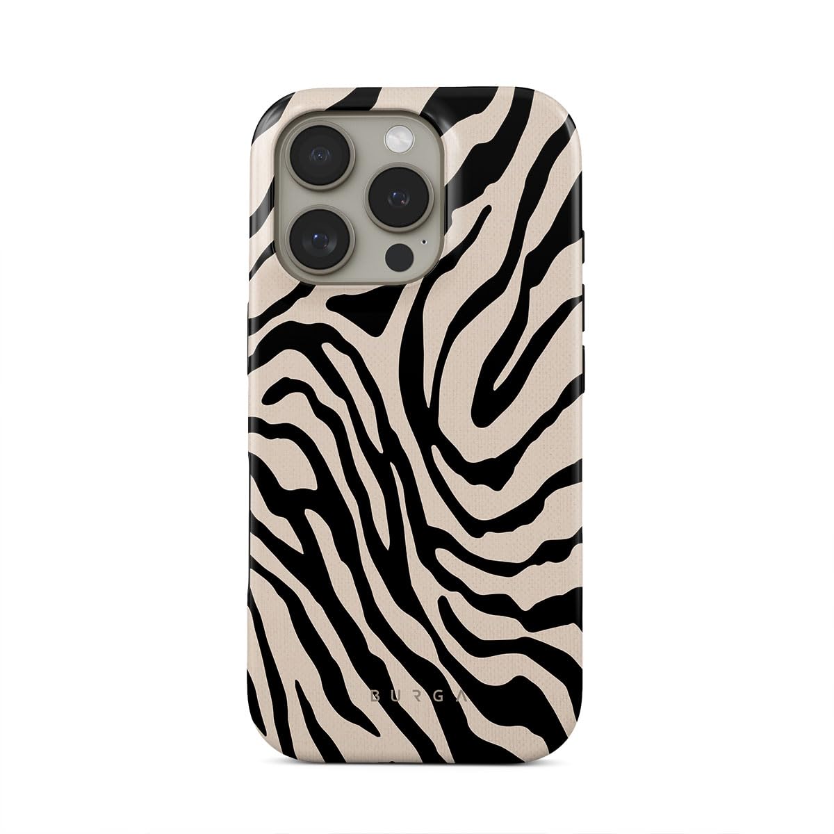 BURGA Unisex Phone Case for iPhone 17 Pro – Dual-Layer Hybrid Design with Shock-Absorbing Silicone & Durable Exterior, Scratch-Resistant Finish and Raised Bezel Edge for Screen Protection & Daily Use