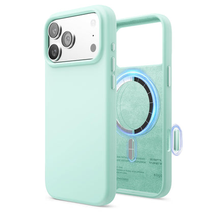 elago Premium Magnetic Silicone Case for iPhone 18 Pro & iPhone 17 Pro