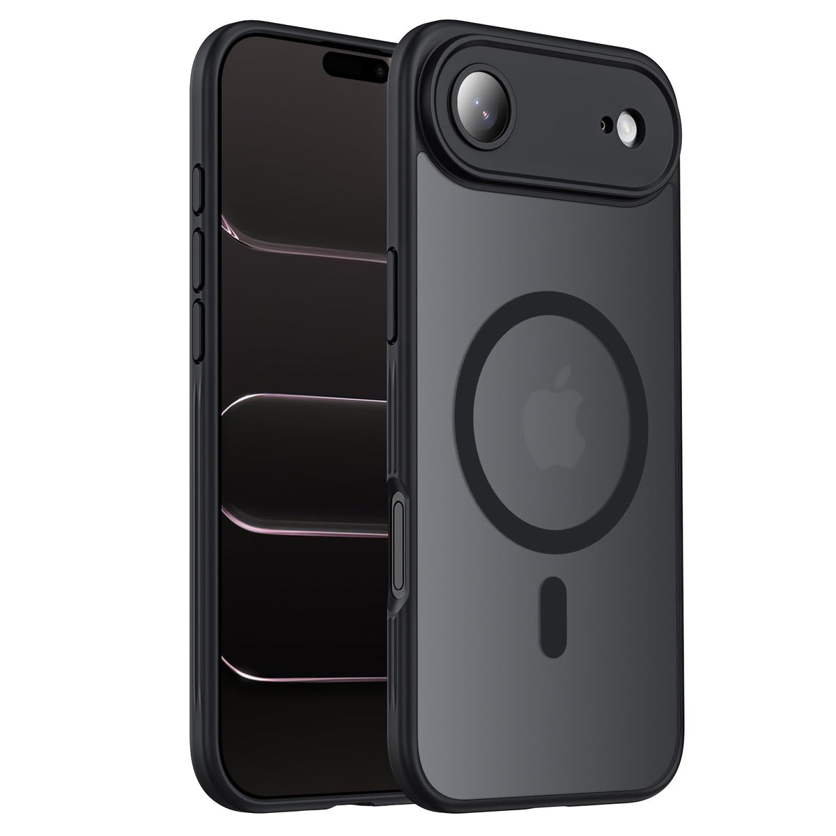 Symcele Designed for iPhone 16 Pro Max Case, Black