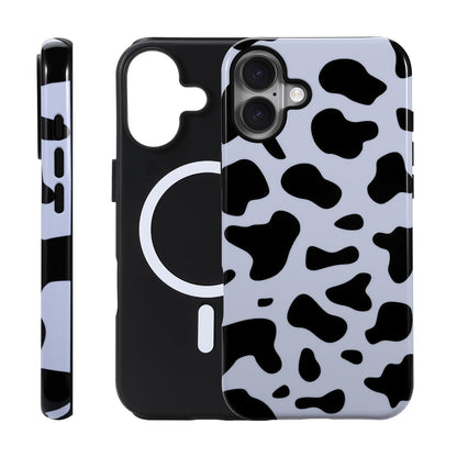 for iPhone 17 ProMax/18 ProMax Case - Wireless Charging for MagSafe, Dual-Layer Design (Outer Hard PC Shell + Inner Soft TPU Shell), Unisex Shockproof Protective Case - Tiger Stripe Pattern.