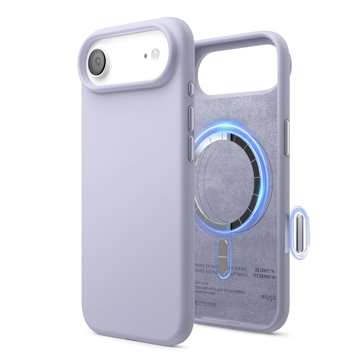 elago Premium Magnetic Silicone Case for iPhone 18 Pro & iPhone 17 Pro