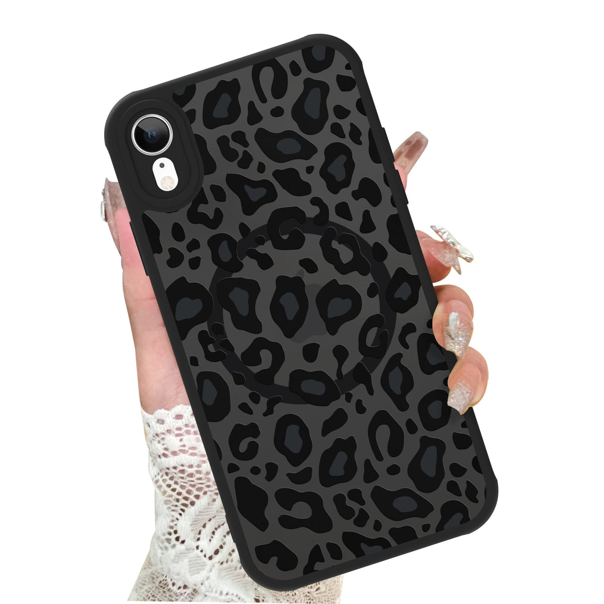 KANGHAR Case for iPhone 16 Phone Case Leopard Printed Pattern