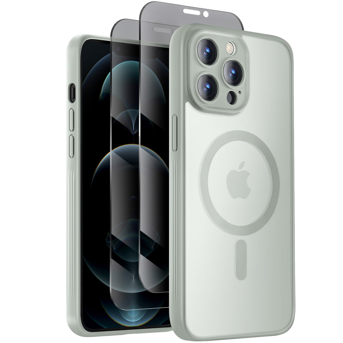 Symcele Designed for iPhone 16 Pro Max Case, Black