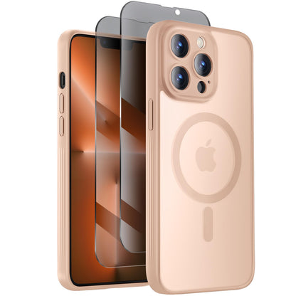 Symcele Designed for iPhone 16 Pro Max Case, Black