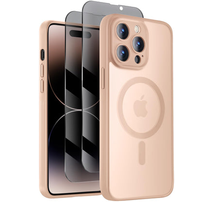 Symcele Designed for iPhone 16 Pro Max Case, Black