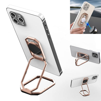 Foldable Phone Ring Holder, 360° Rotating Metal Grip Kickstand