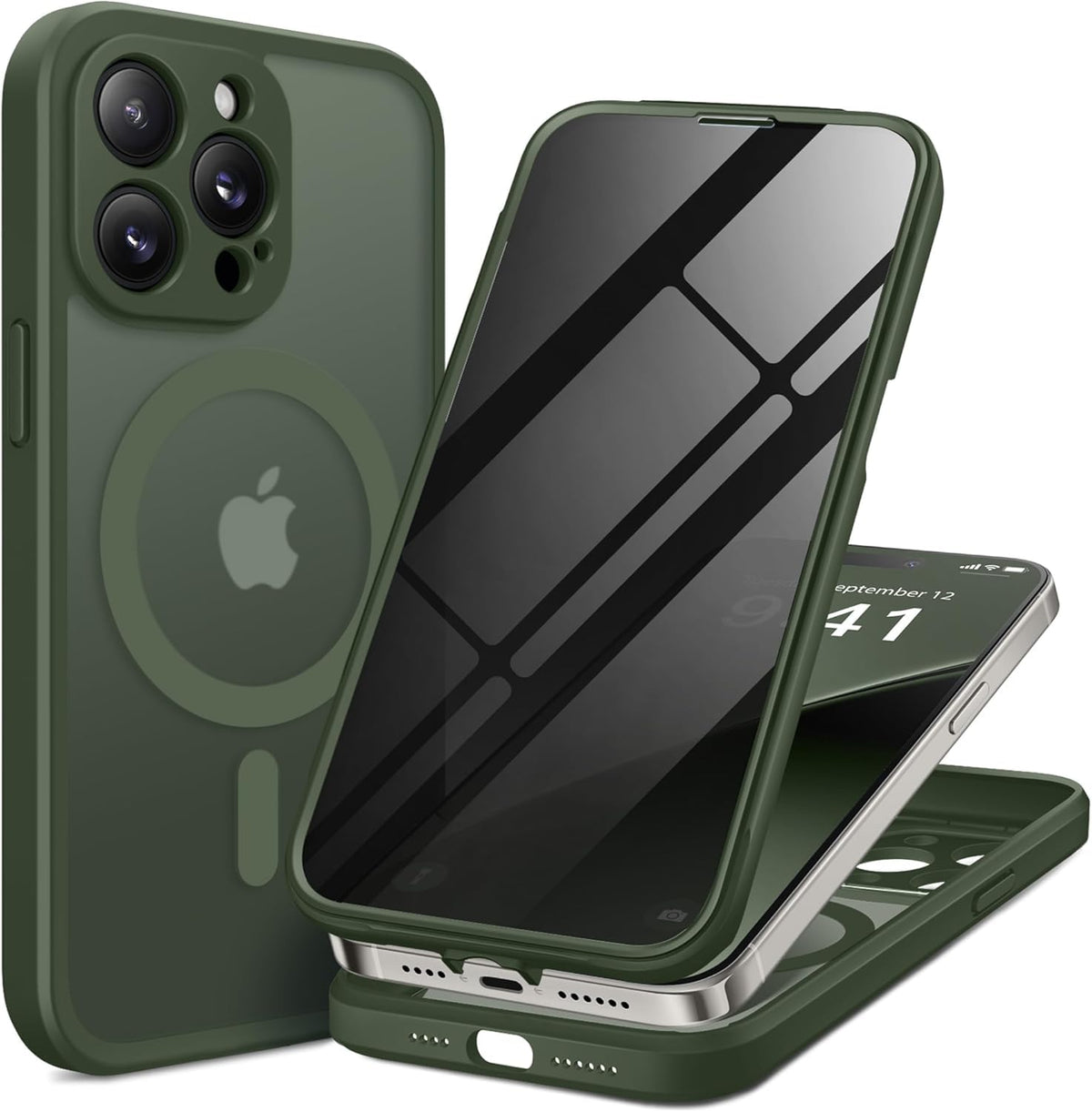 BERFY for iPhone 18 Pro Max Case/iPhone 17 Pro Max Case, Fit for Magsafe