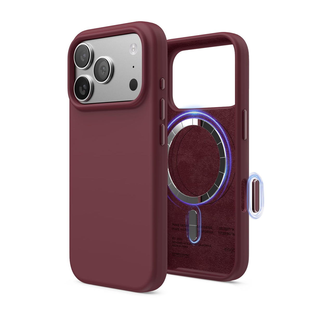 elago Premium Magnetic Silicone Case for iPhone 18 Pro & iPhone 17 Pro