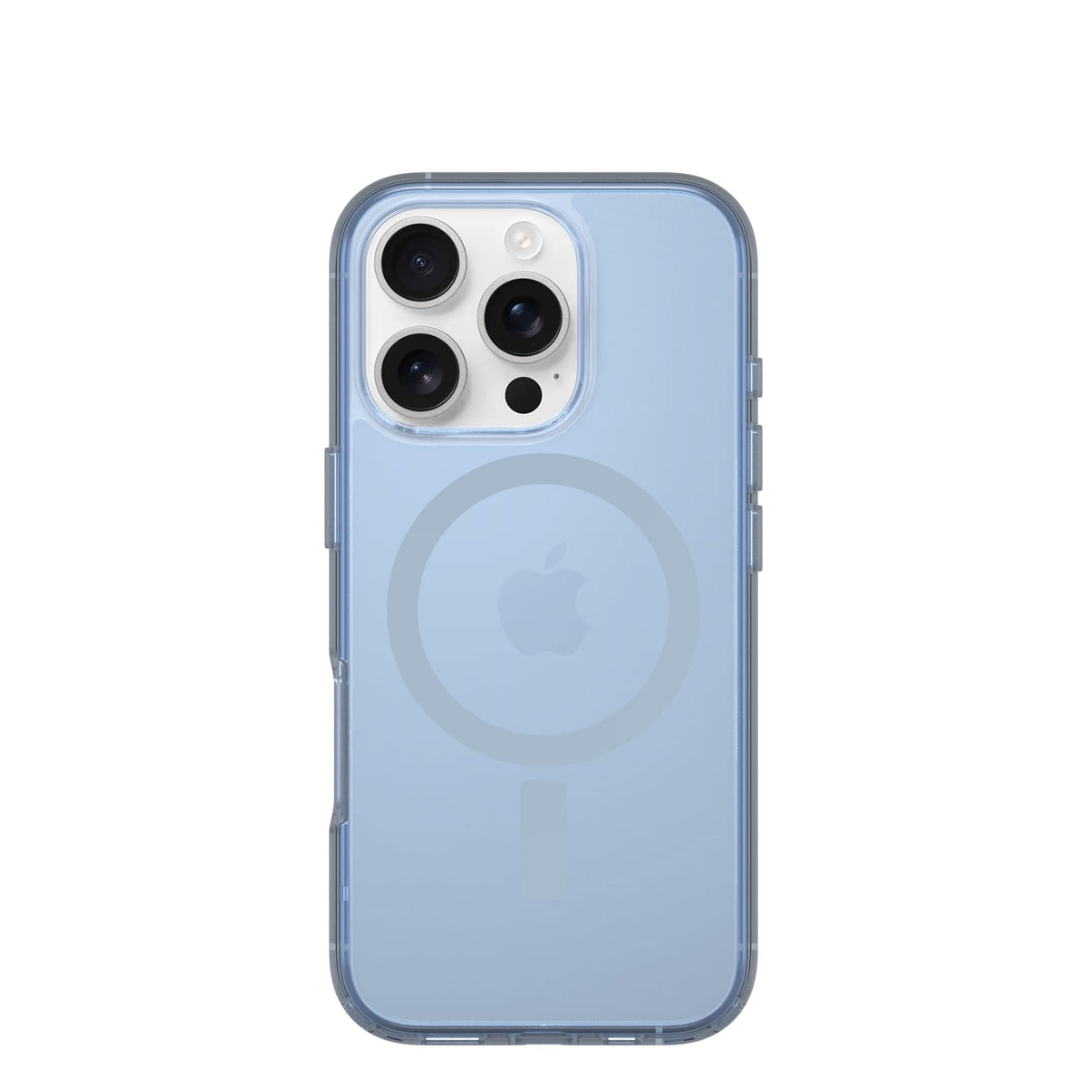 OtterBox iPhone 16 Pro Symmetry Series Clear Case - Floral Romance Blue
