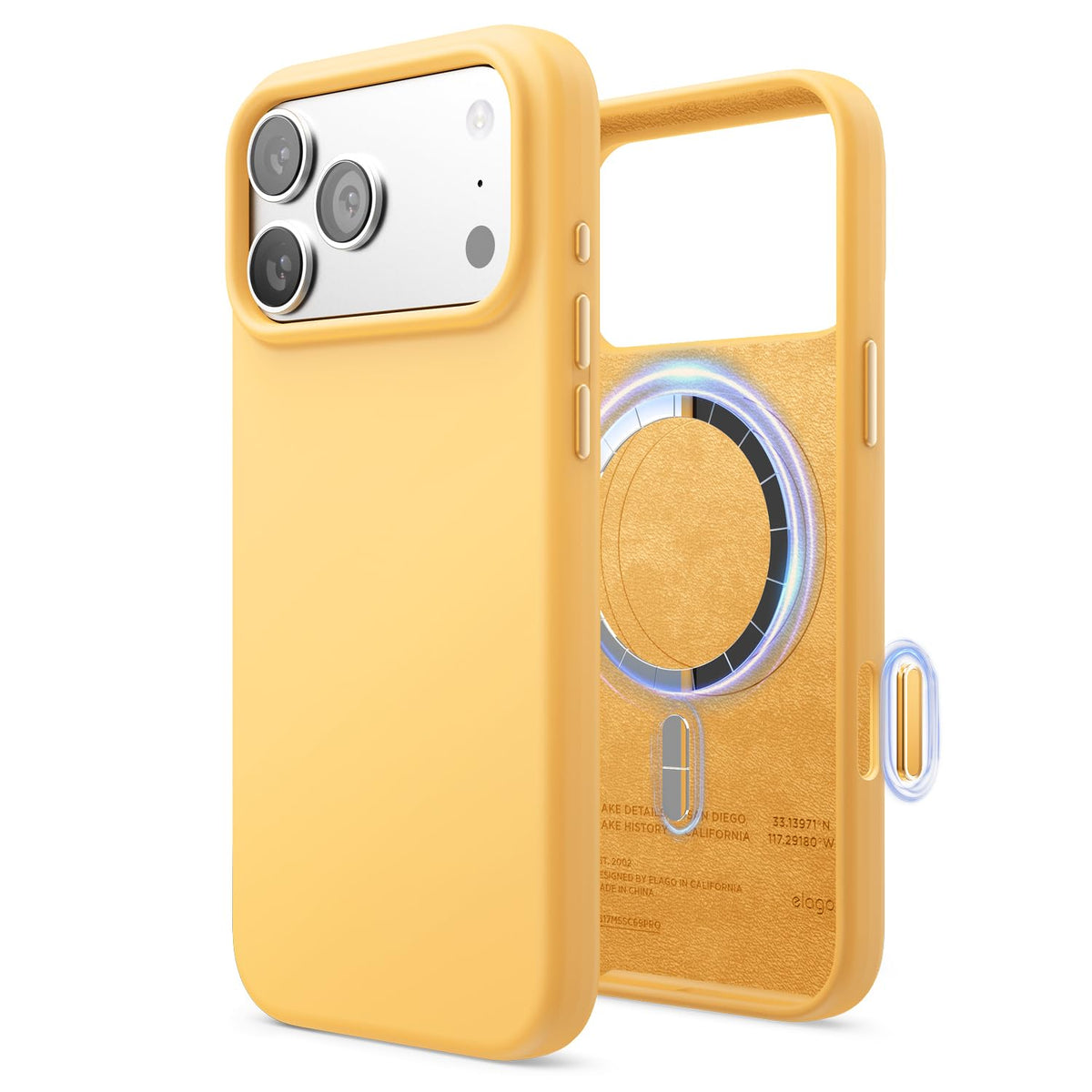 elago Premium Magnetic Silicone Case for iPhone 18 Pro & iPhone 17 Pro