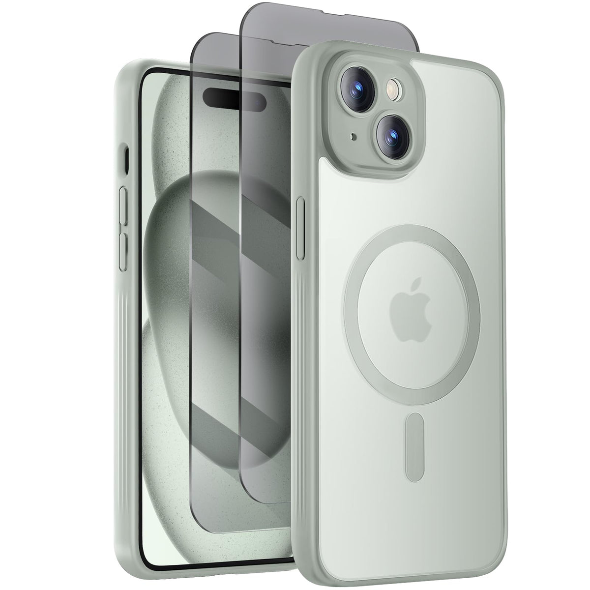 Symcele Designed for iPhone 16 Pro Max Case, Black