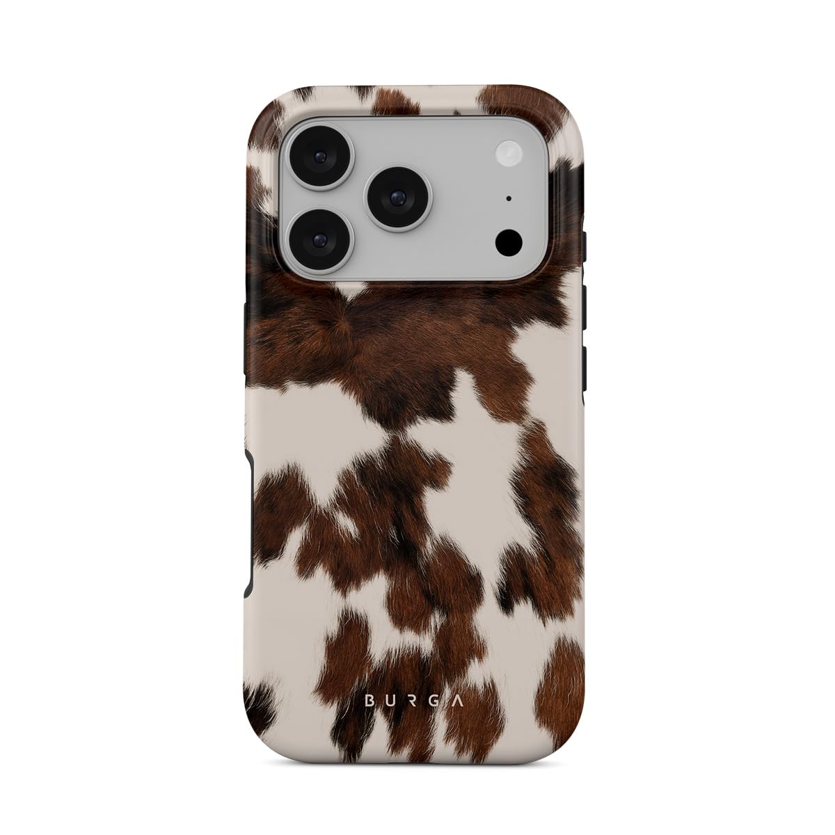 BURGA Unisex Phone Case for iPhone 17 Pro – Dual-Layer Hybrid Design with Shock-Absorbing Silicone & Durable Exterior, Scratch-Resistant Finish and Raised Bezel Edge for Screen Protection & Daily Use