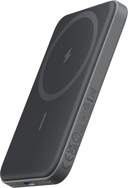 Anker 621 MagGo Power Bank, 5,000mAh Magnetic Portable Charger