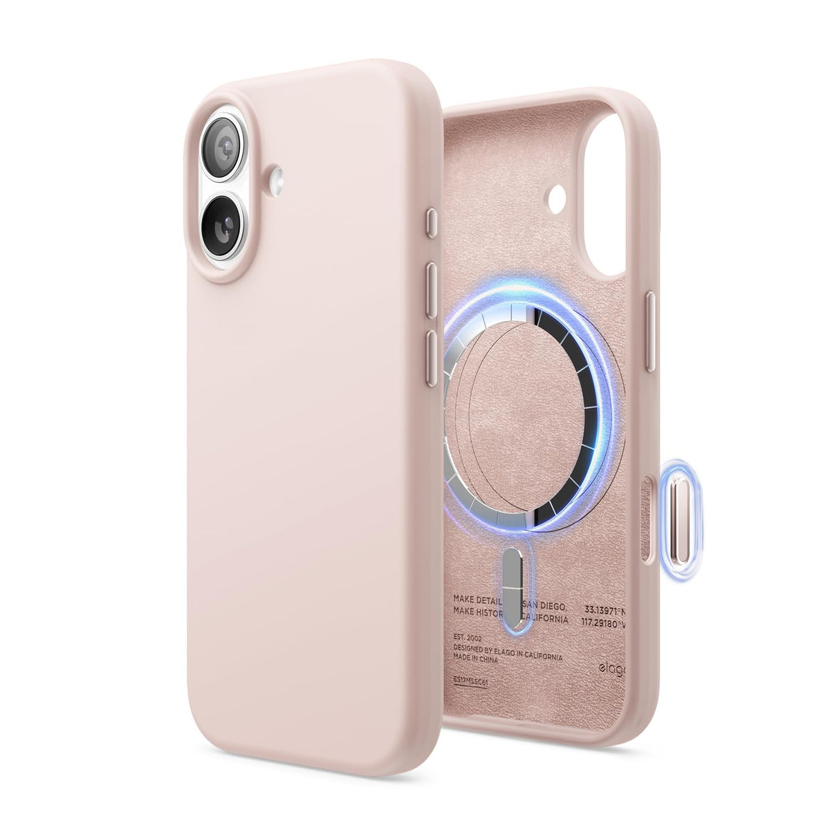 elago Premium Magnetic Silicone Case for iPhone 18 Pro & iPhone 17 Pro