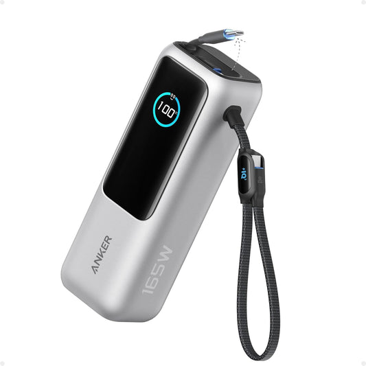 Anker Laptop Power Bank, 25,000mAh Travel Essential with 165W Total Output