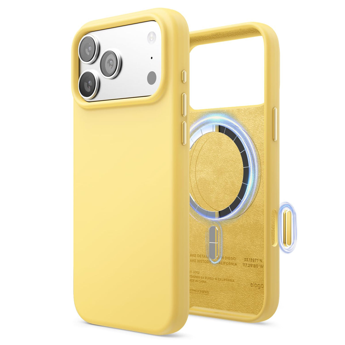 elago Premium Magnetic Silicone Case for iPhone 18 Pro & iPhone 17 Pro
