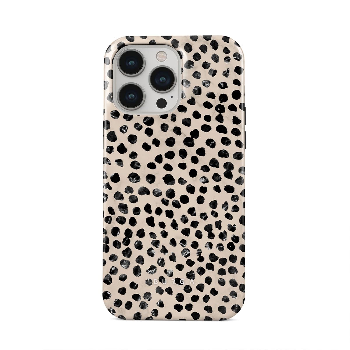 BURGA Unisex Phone Case for iPhone 17 Pro – Dual-Layer Hybrid Design with Shock-Absorbing Silicone & Durable Exterior, Scratch-Resistant Finish and Raised Bezel Edge for Screen Protection & Daily Use