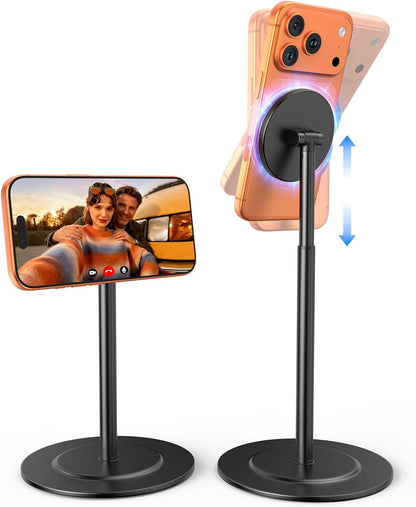 OMOTON MS06 [Sturdy Height Adjust] Magnetic Cell Phone Stand for MagSafe
