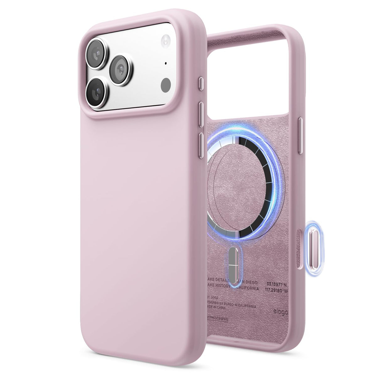 elago Premium Magnetic Silicone Case for iPhone 18 Pro & iPhone 17 Pro