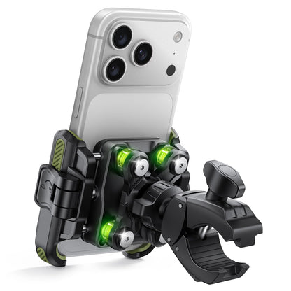Lamicall Motorcycle Bike Phone Mount with Upgrade Vibration Dampener