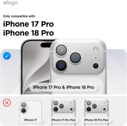 elago Premium Magnetic Silicone Case for iPhone 18 Pro & iPhone 17 Pro