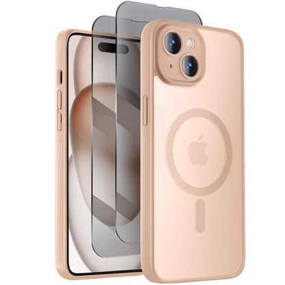 Symcele Designed for iPhone 16 Pro Max Case, Black
