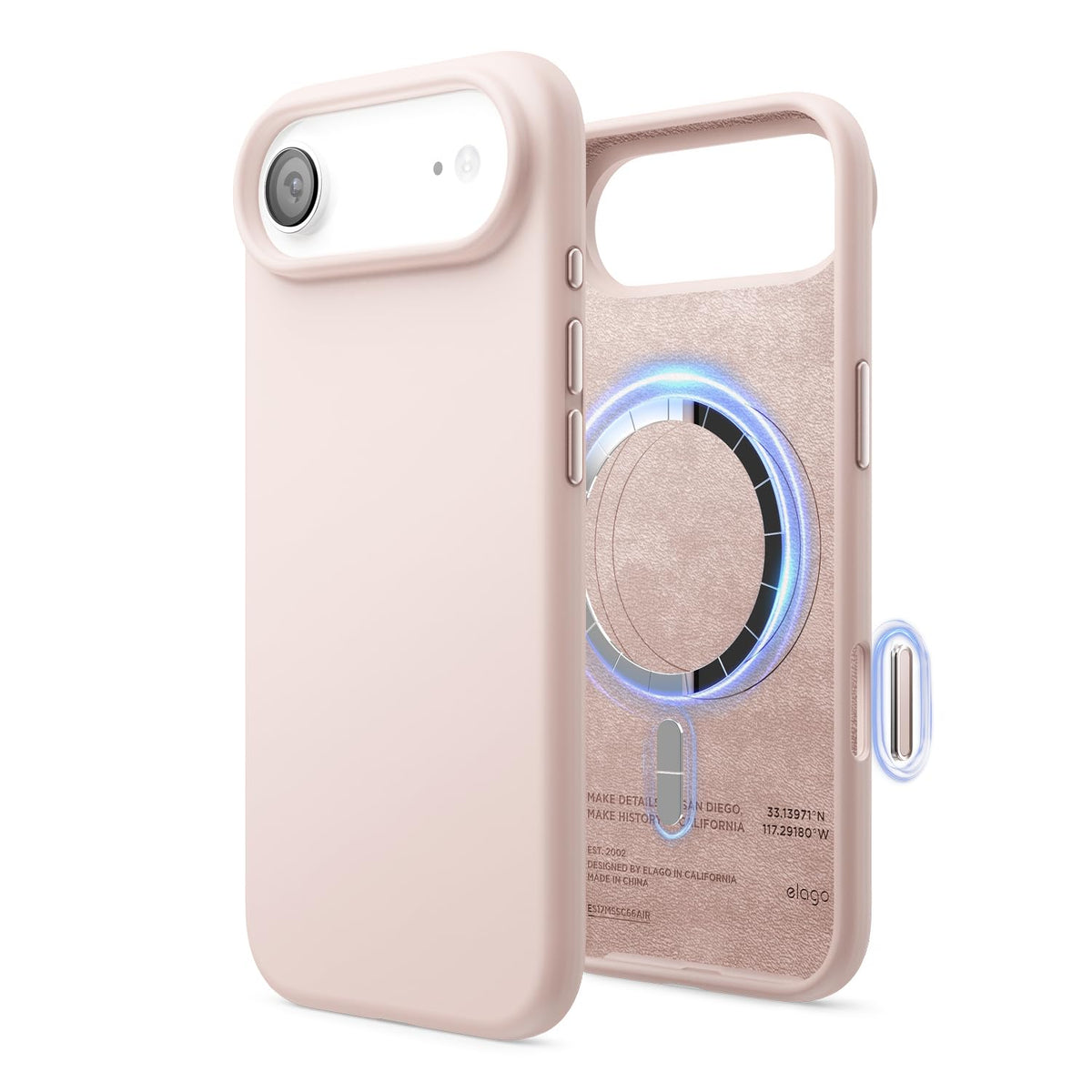 elago Premium Magnetic Silicone Case for iPhone 18 Pro & iPhone 17 Pro