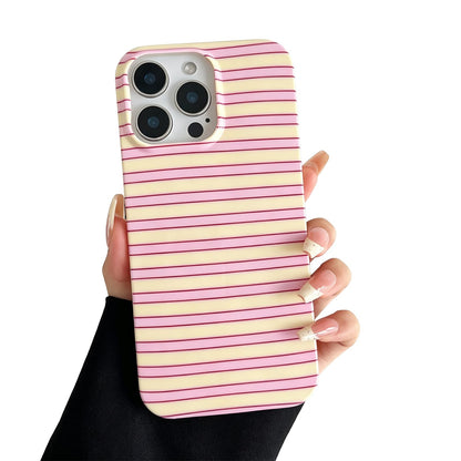 for iPhone 18 Pro Max Case / 17 Pro Max Case Striped, Blue Yellow
